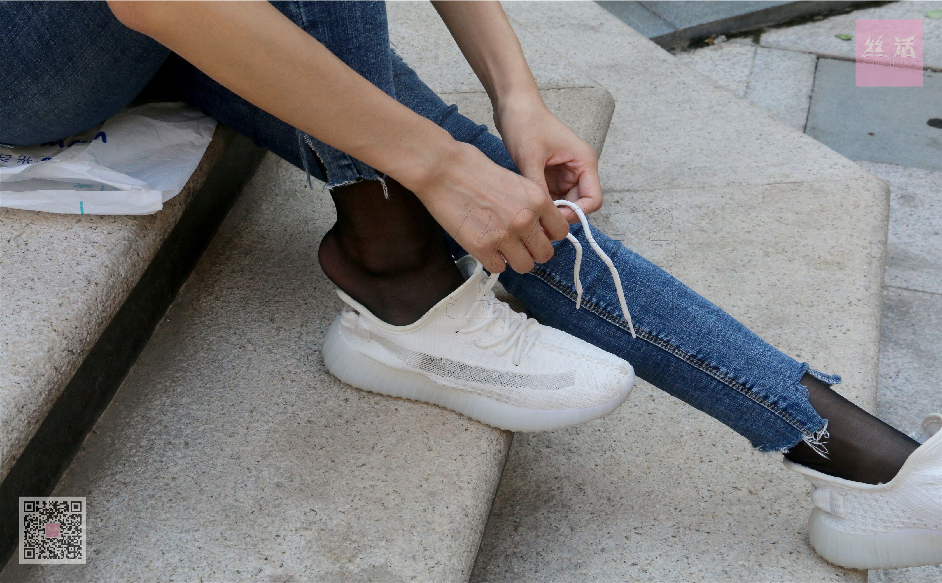 SiHua思话  SH006 婧娴 步行街偶遇库里斯